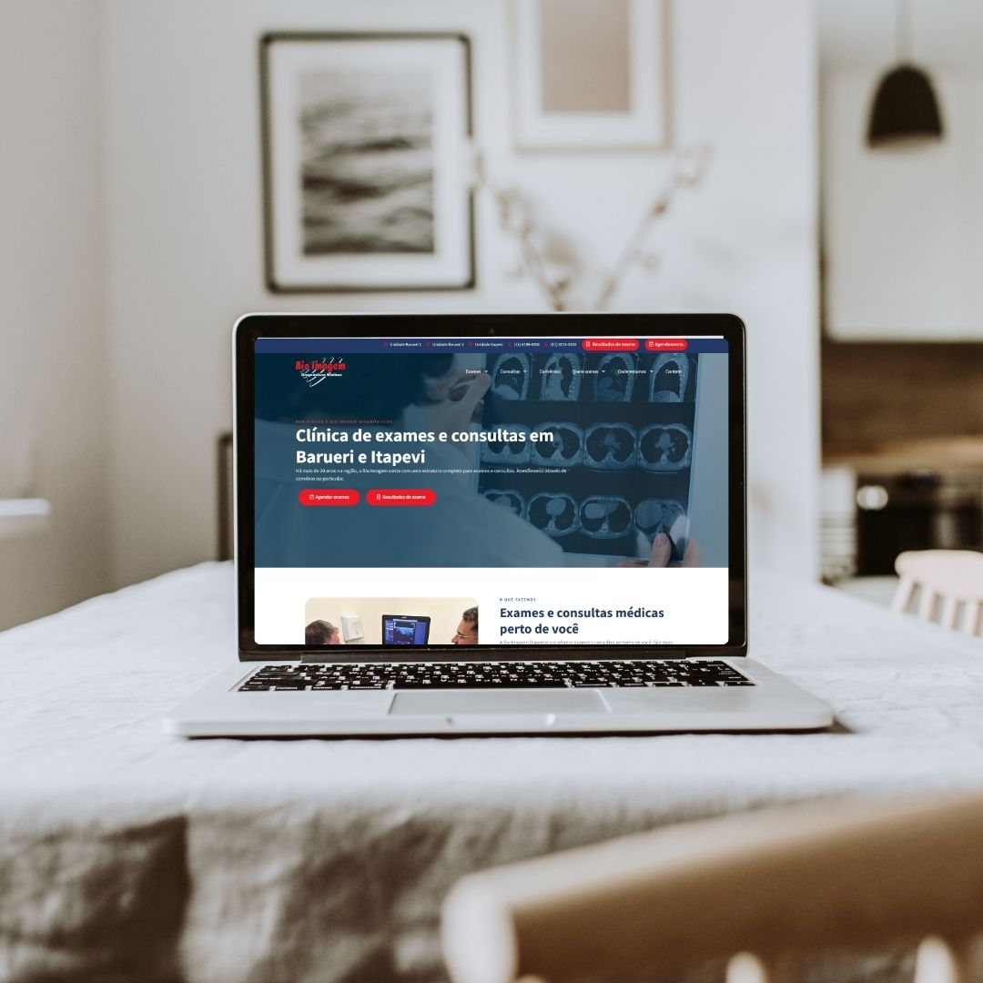 Site Bio Imagem Diagnósticos